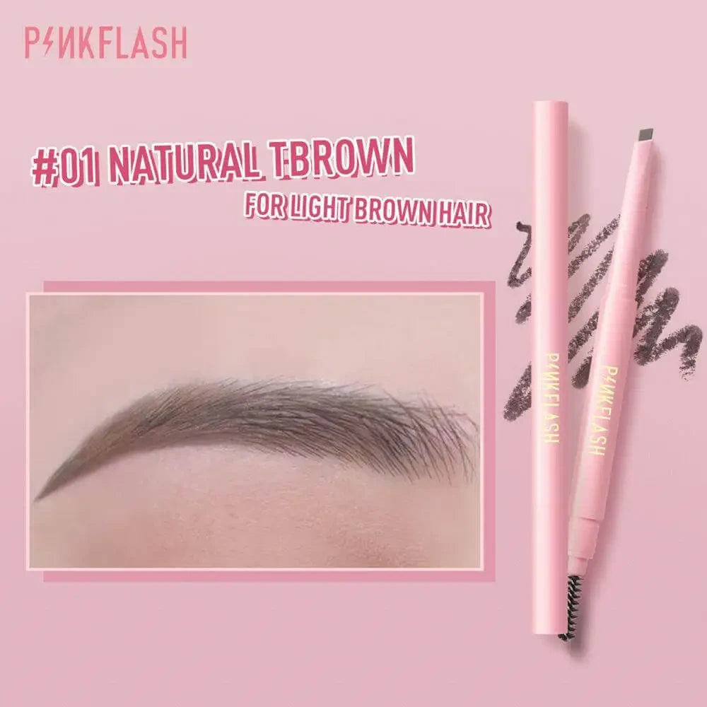 PINKFLASH Waterproof Auto Eyebrow Pencil
