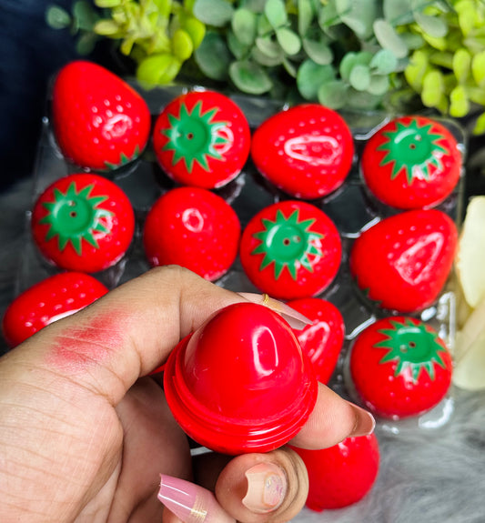 Strawberry Lip Balm - sweet and soothing