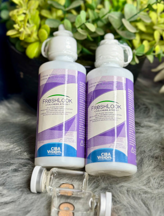 Fresh Look Contact Lens Solution - Clean, Disinfect, Comfort | OptiCare