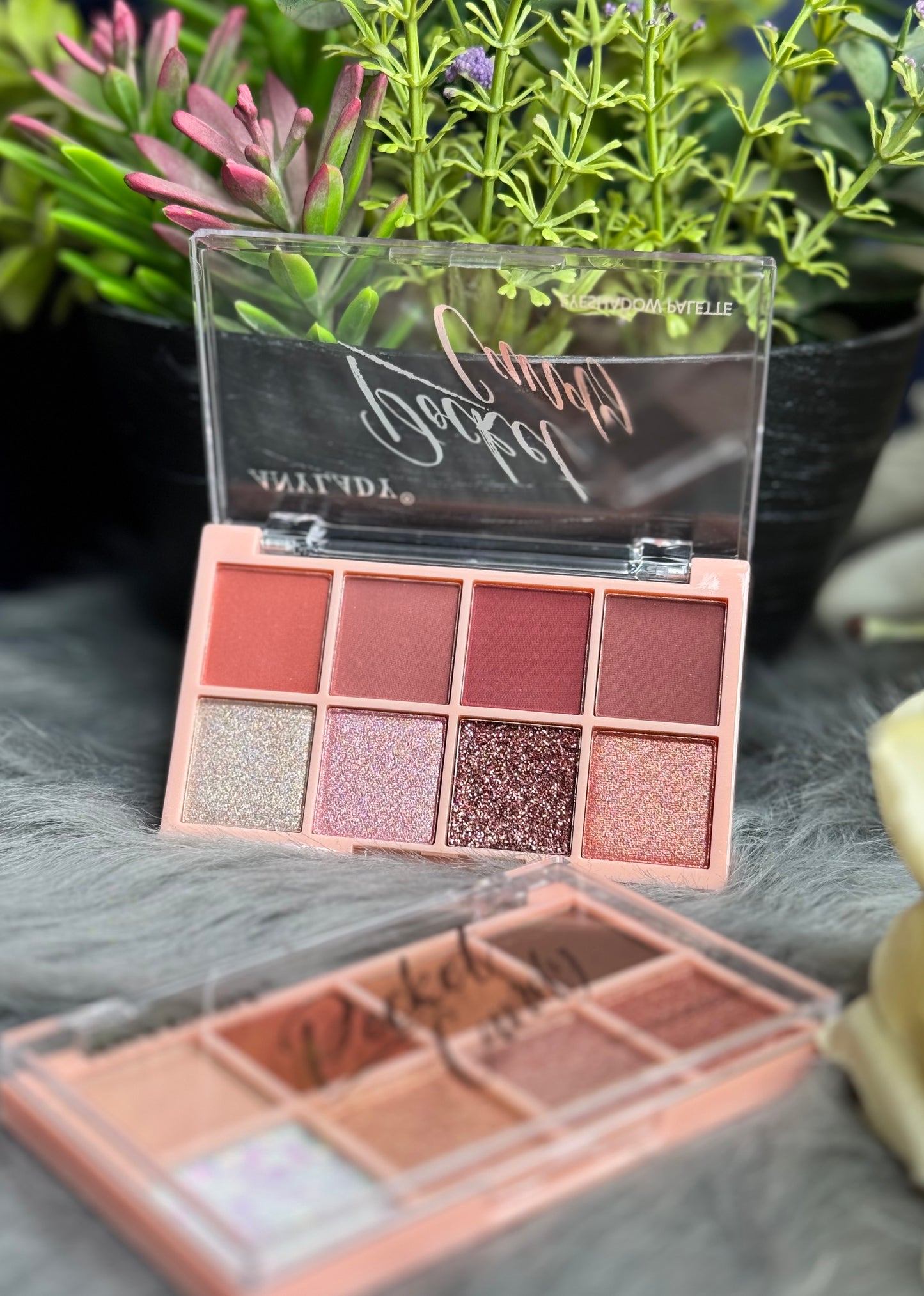 8-Color Mini Eyeshadow Palette | Neutral Shades | ANYLADY