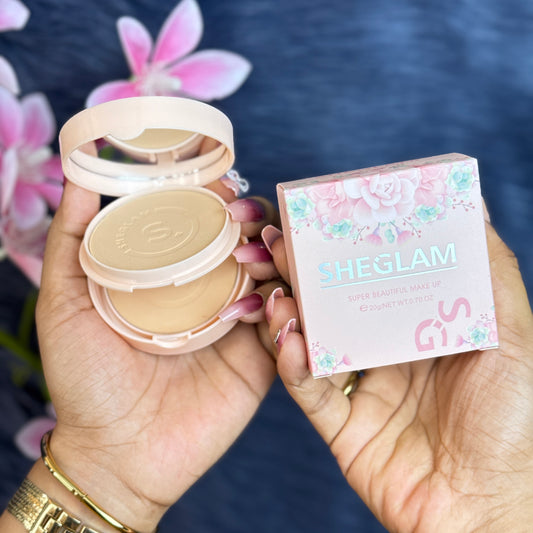 SHEGLAM 2 Layer Pressed Powder (With Free Puff)