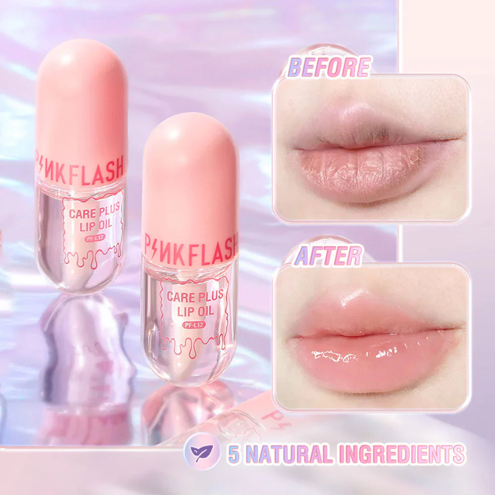 PINK FLASH Lip Oil