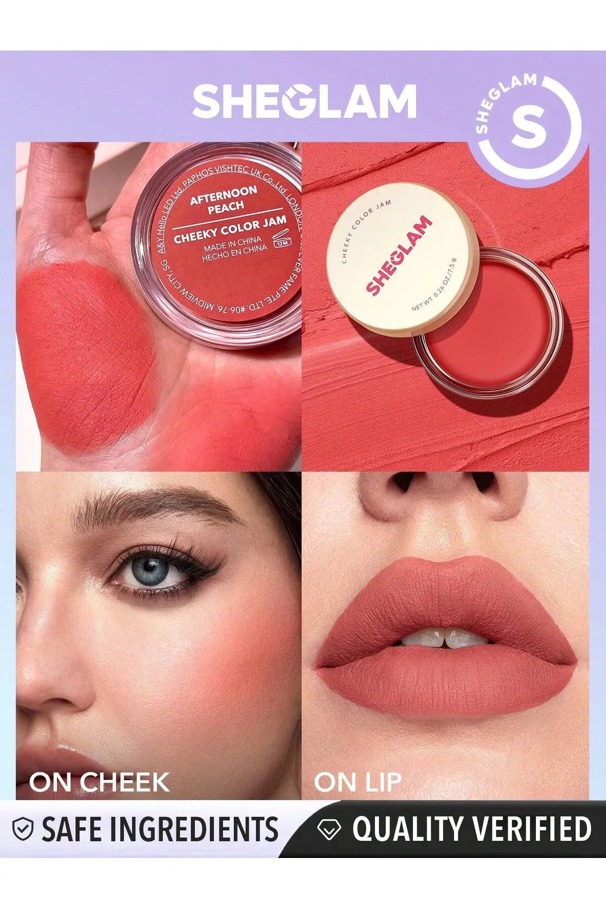 SHEGLAM Cheeky Color Jam Blush