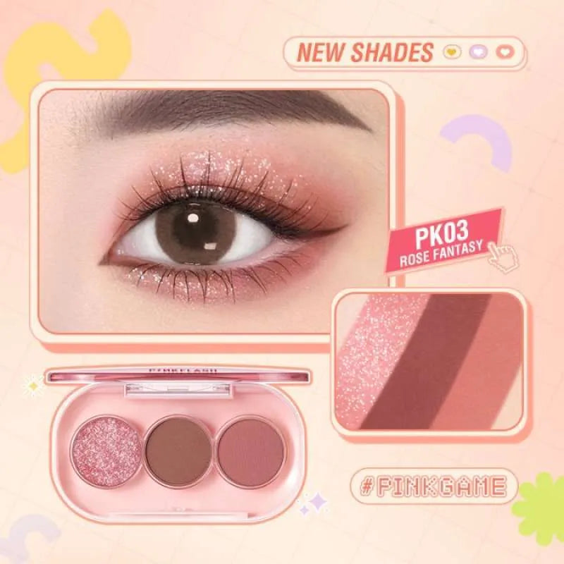 PINKFLASH 3 Pan Eyeshadow