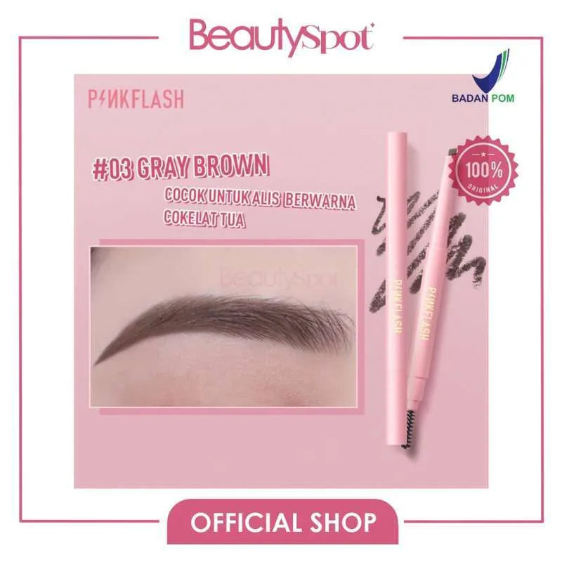 PINKFLASH Waterproof Auto Eyebrow Pencil