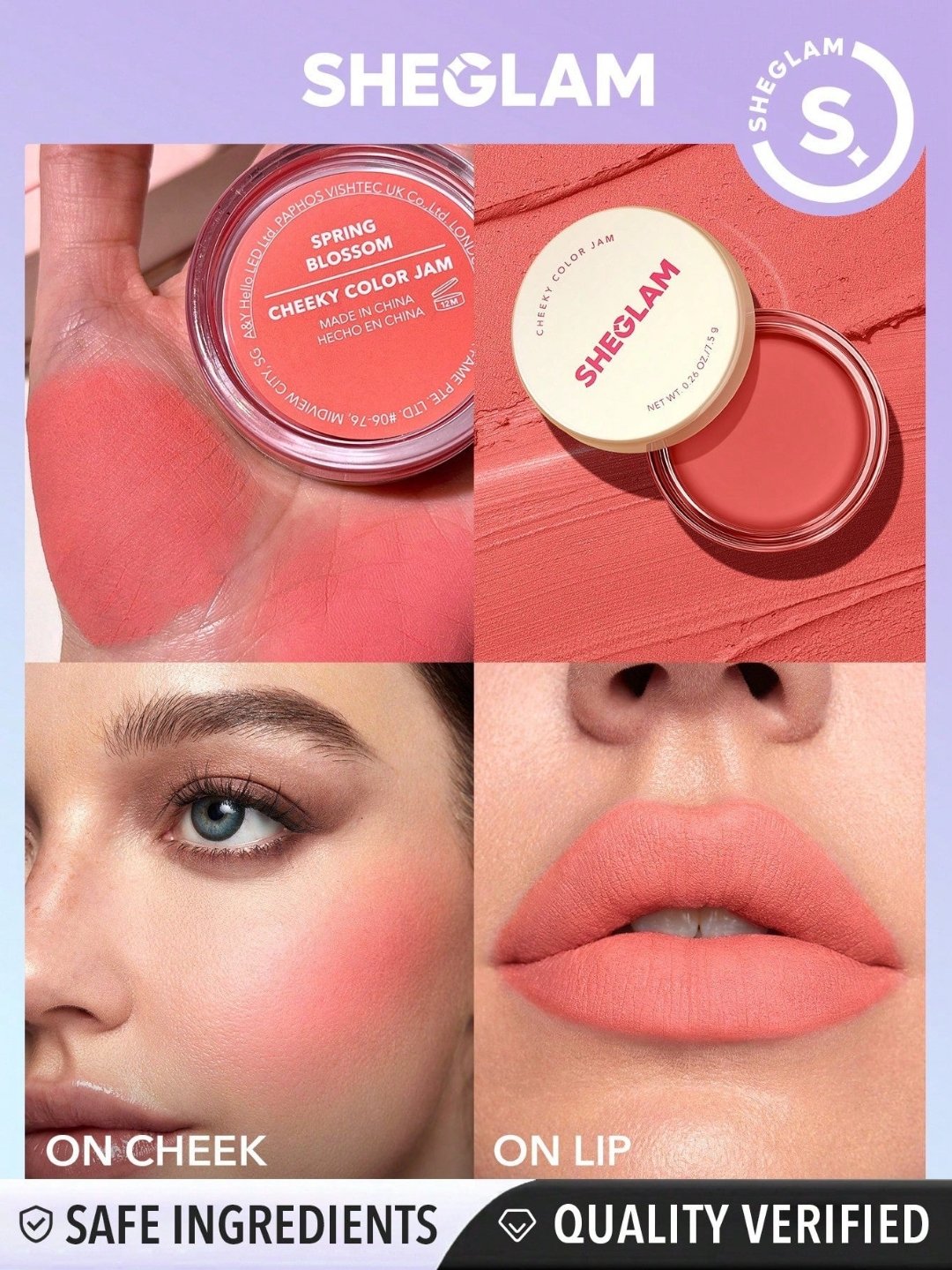SHEGLAM Cheeky Color Jam Blush