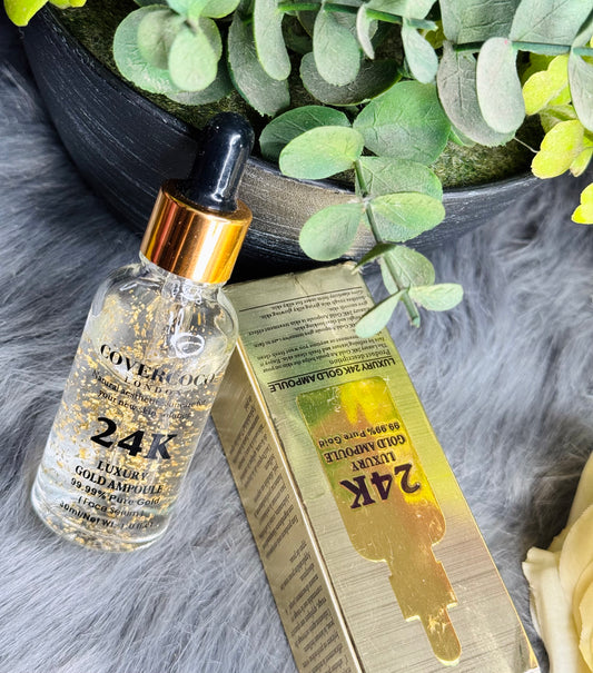 24k CoverCoco Serum - Luxurious Gold and Coconut Oil Blend -
