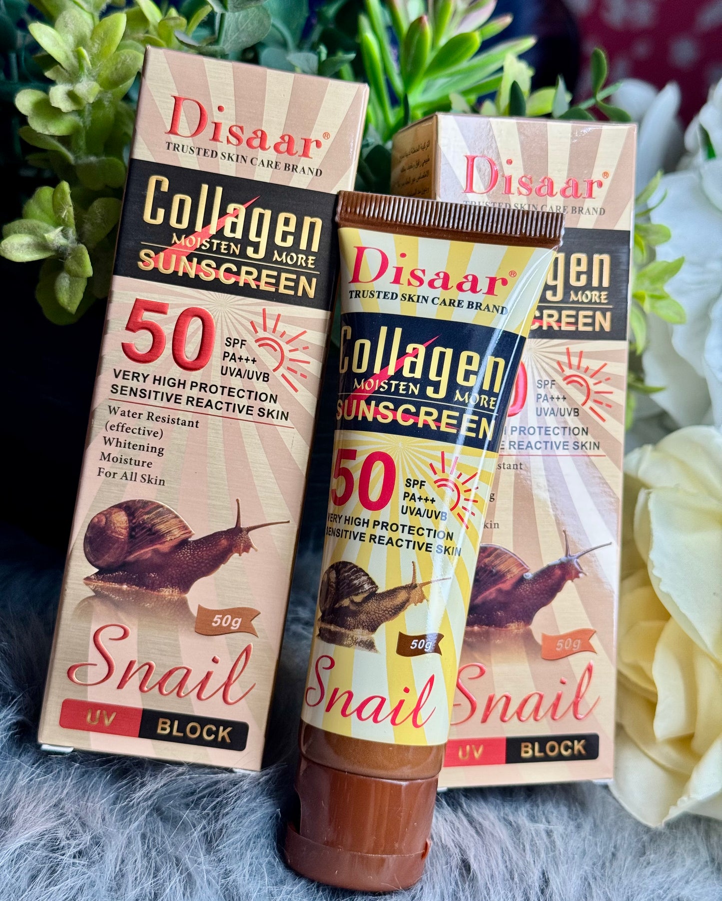 Collagen Sunscreen | Broad-Spectrum SPF | Youthful Skin - DISAAR