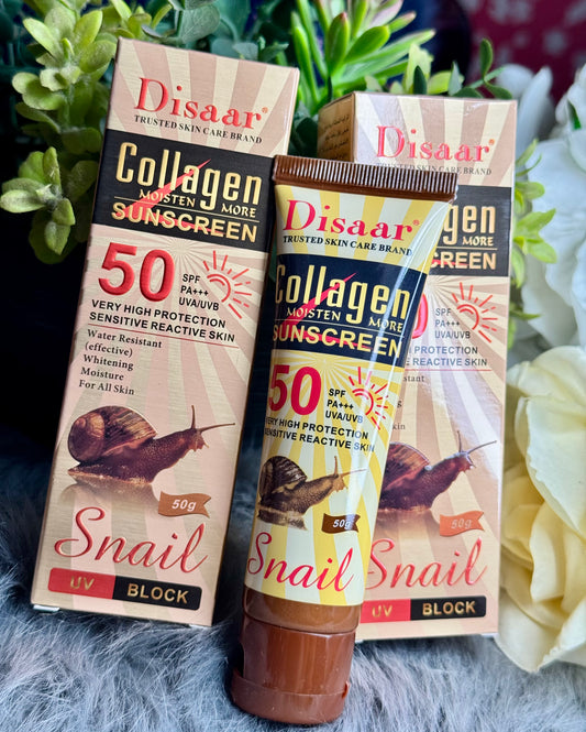 Collagen Sunscreen | Broad-Spectrum SPF | Youthful Skin - DISAAR