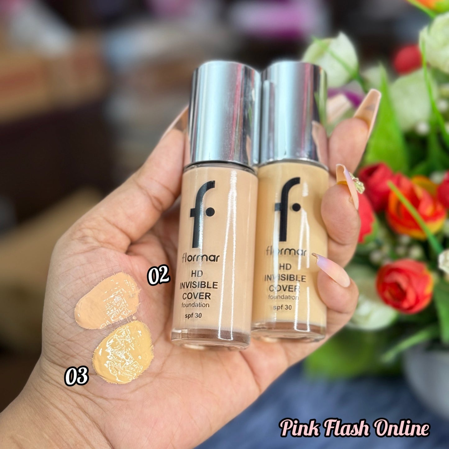 Flormar Foundation - Long-Lasting Flawless Coverage
