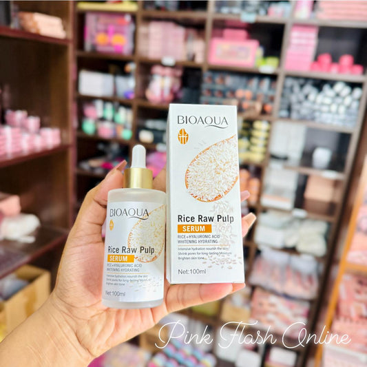 BioAqua Rice Raw Pulp Skincare - Natural Brightening Solution