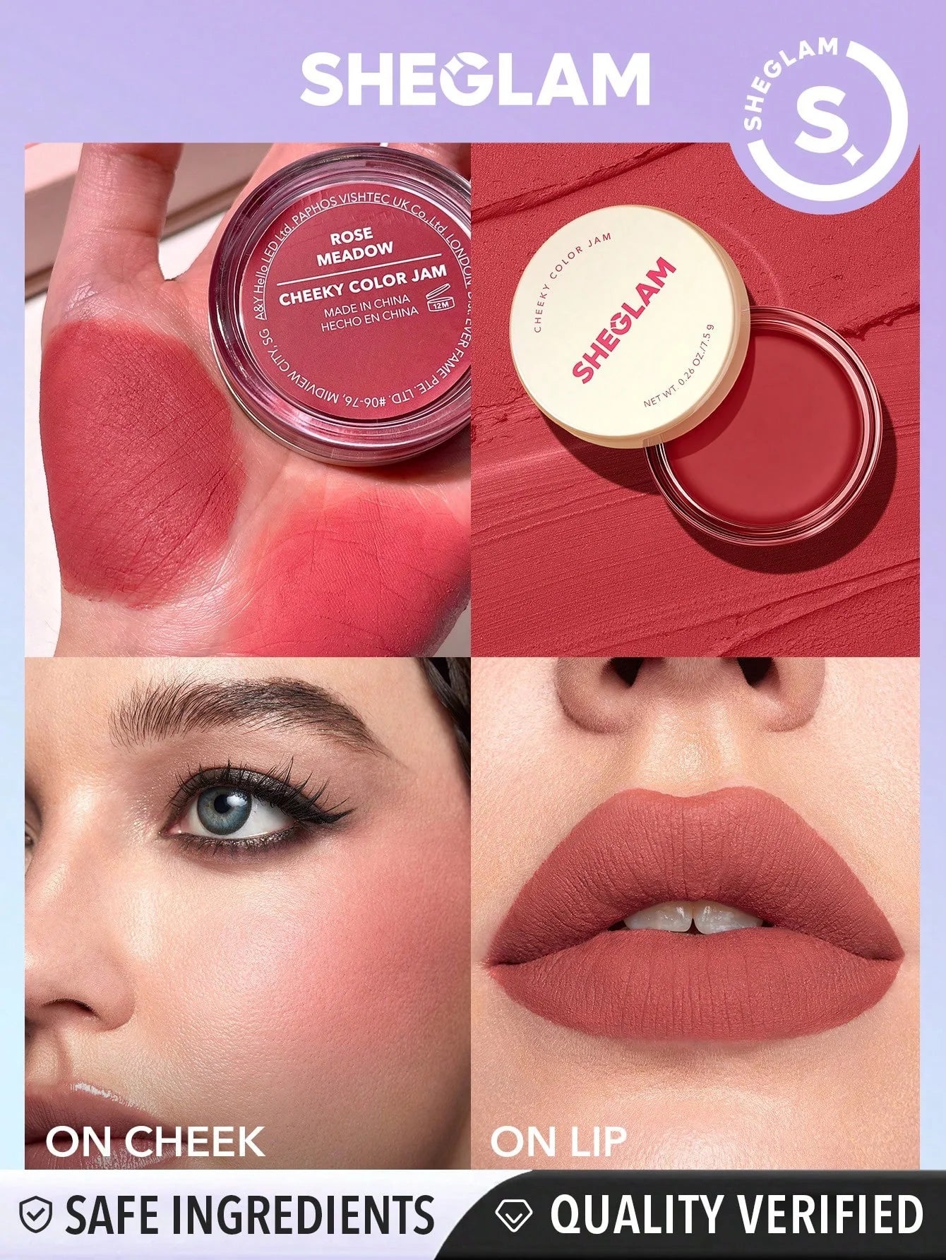 SHEGLAM Cheeky Color Jam Blush