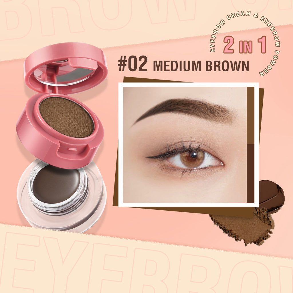 PINK FLASH Eyebrow Kit (Pomade)